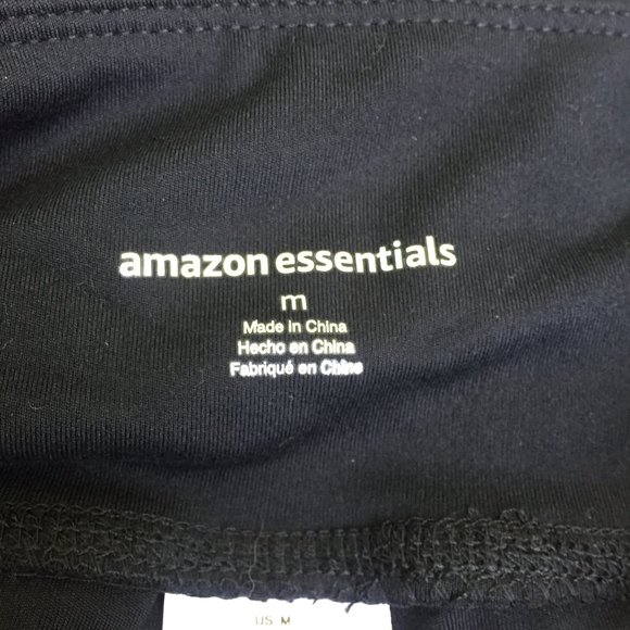 NWT Amazon Essentials Studio Sculpt black yoga pant - size M - Picture 3 of 7